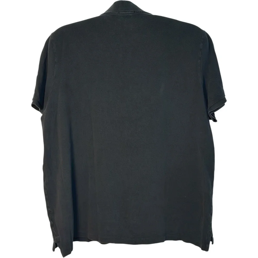 Polo Ralph Lauren Polo Shirt Classic Fit‎ Black Short Sleeve Casual Wear XXL